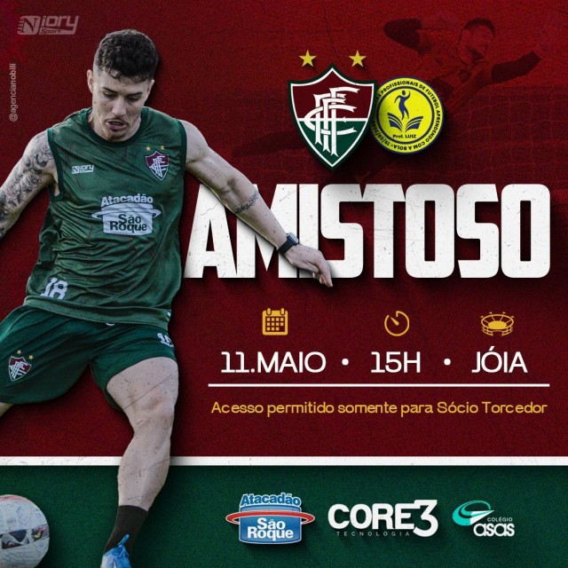 Fluminense de Feira define primeiro amistoso da temporada 2024