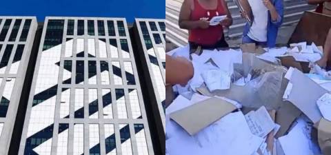 Documentos bancários de clientes do Banco do Brasil são encontrados expostos