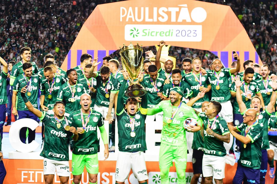 Palmeiras goleia Água Santa e é campeão paulista pela 25ª vez