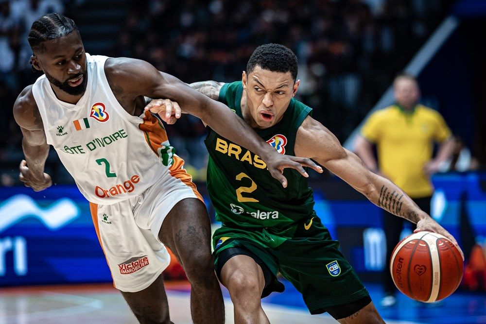 Seleção masculina de basquete vence Costa do Marfim de garante vaga na  próxima fase do Mundial - Jogada - Diário do Nordeste