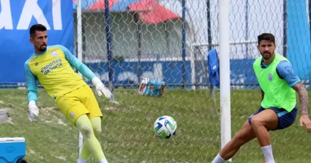 Série A: Bahia segue preparação para enfrentar Flamengo