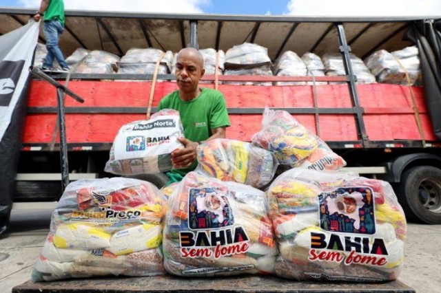 Bahia Sem Fome receberá 150 toneladas doadas por concessionária de rodovia