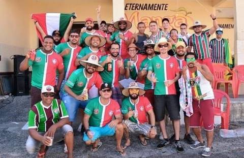 Torcida uniformizada do Fluminense de Feira prepara lançamento de nova camisa