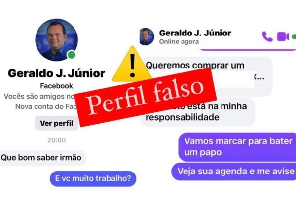 Perfil falso tenta se passar pelo vice-governador e obter vantagens financeiras