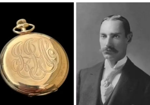 Relógio de ouro do homem mais rico do Titanic vai a leilão