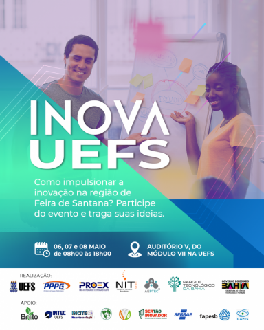 Uefs e o Parque Tecnológico da Bahia promovem evento sobre empreendedorismo