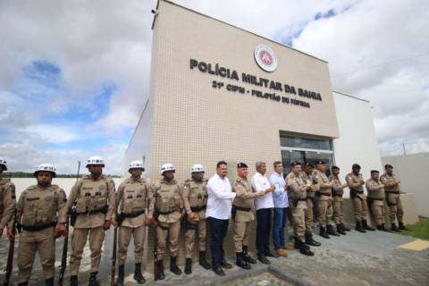 Governo do Estado inaugura obras de educação, saúde e segurança em Fátima