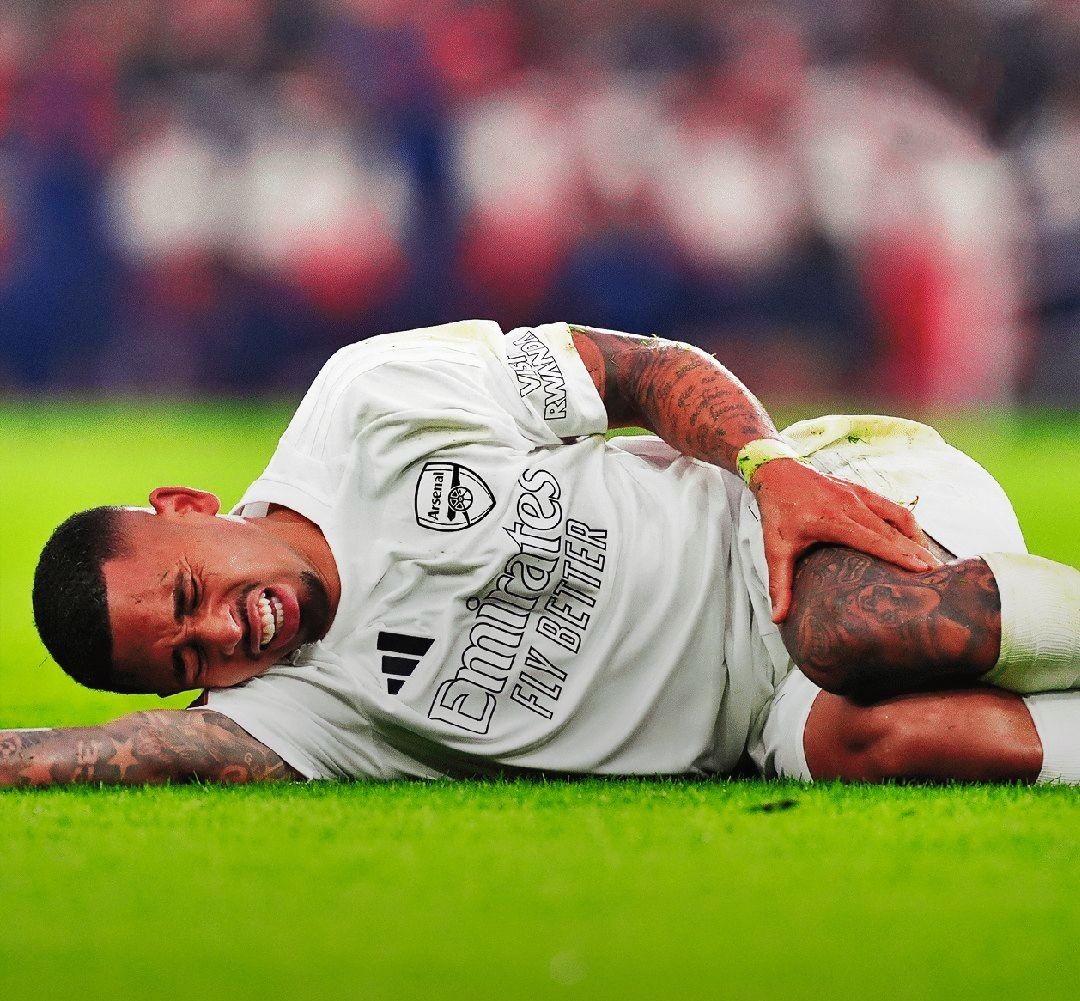 Gabriel Jesus perde temporada após grave lesão no joelho