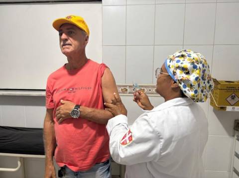 Dia D mobiliza o feirense a garantir sua dose de proteção contra a gripe
