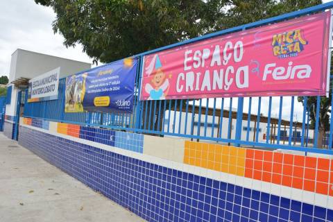 Espaço Criança é inaugurado para acolher filhos de ambulantes durante a Micareta de Feira