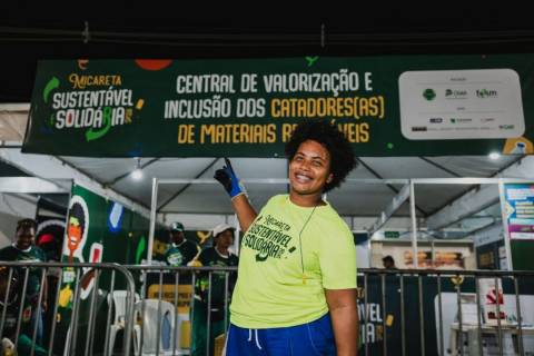 Projeto de reciclagem chega à 2ª edição com meta de superar 6 toneladas de resíduos na Micareta