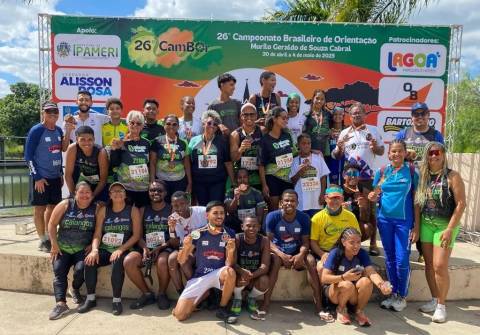 Bahia brilha no 26º Campeonato Brasileiro de Orientação e conquista 30 pódios