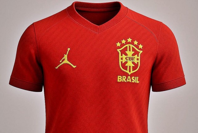 Polícia apreende camisa vermelha pirata da seleção