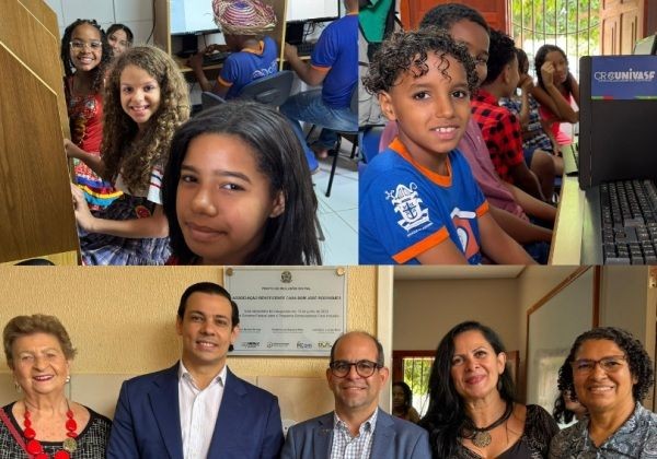 Governo Federal entrega laboratório de informática e forma jovens em curso de robótica