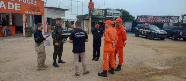 8 barracas de fogos são interditadas em Santo Antônio de Jesus durante  Operação Em Chamas