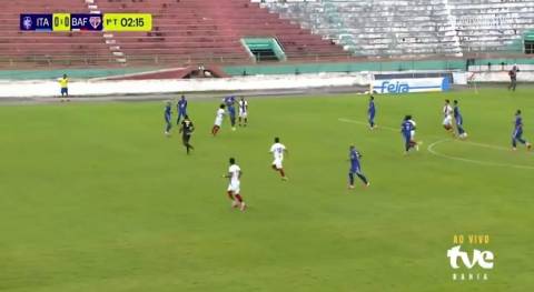 Itabuna vence Bahia de Feira e assegura liderança na primeira fase