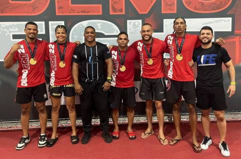 Equipe Life MMA conquista seis vitórias no Demo Fight 22 e brilha em noite histórica