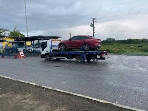 Carro de Cristian Bell é apreendido pela PRF por IPVA atrasado em Feira de Santana
