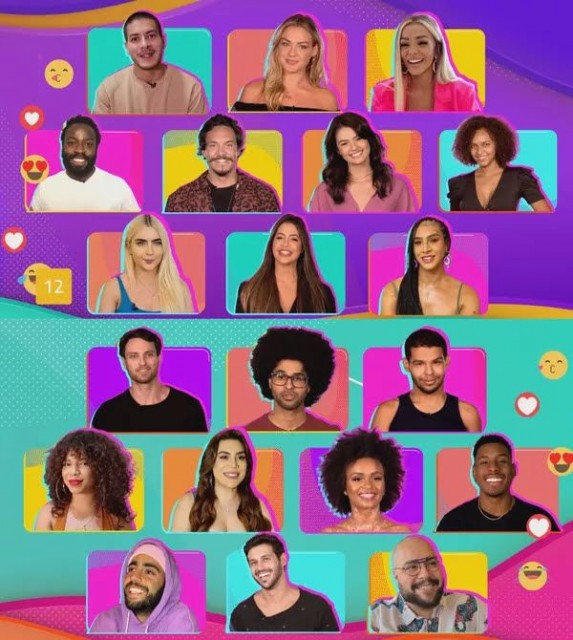 Divulgados participantes do Big Brother Brasil 22