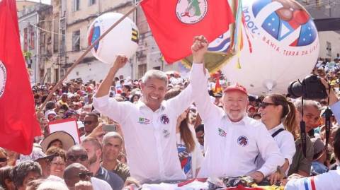 Lula e Jerônimo participam do 2 de Julho na Bahia