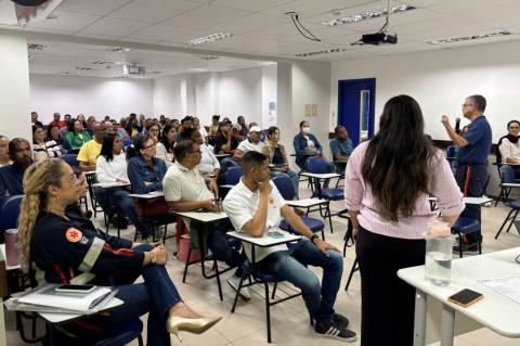 Profissionais do SAMU participam de curso de capacitação em Feira de Santana