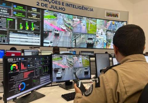 Sistema de reconhecimento de placas alcança 1 mil veículos recuperados na Bahia