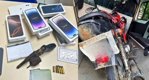 Polícia prende suspeitos de assalto no centro de Feira de Santana