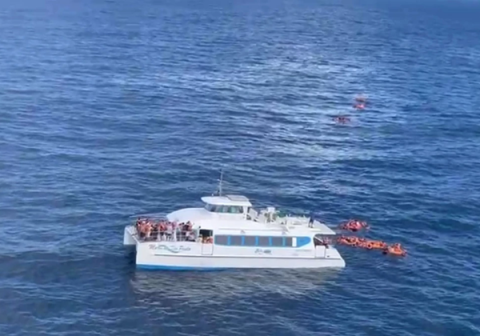 Catamarã que colidiu na Baía de Todos-os-Santos levava 96 passageiros