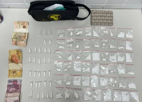 Homem é preso com drogas no Bairro Conceição durante operação da CIPE/Leste