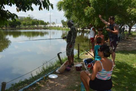 Prefeitura vai promover Pesca Solidária no Parque Erivaldo Cerqueira