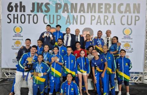 Astekas brilham no Panamericano JKS com recorde de medalhas