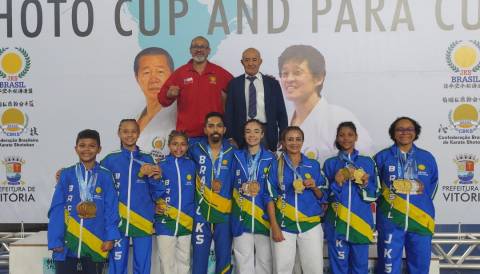 Atletas da Yamabushi brilham no Panamericano de Karatê Shotokan