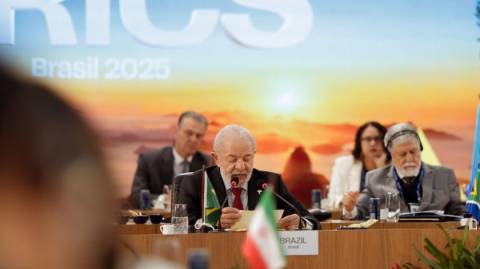 Lula quer decisão conjunta do Brics sobre tarifas dos Estados Unidos