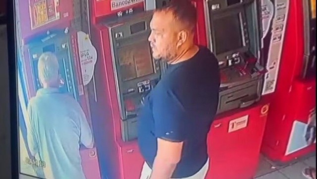 Homem engana idoso em caixa eletrônico e furta R$ 6,5 mil
