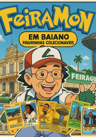 Após sucesso nas redes, álbum de 'figurinhas' de Feira pode ganhar novos temas
