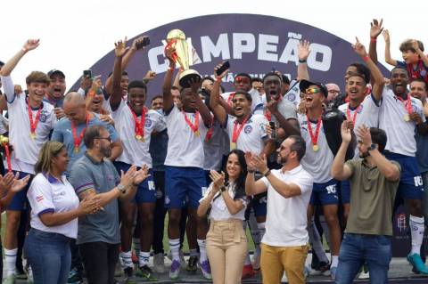 Bahia conquista heptacampeonato baiano Sub-20