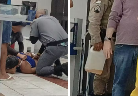 Homem ameaça incendiar agência do INSS com gasolina em Salvador