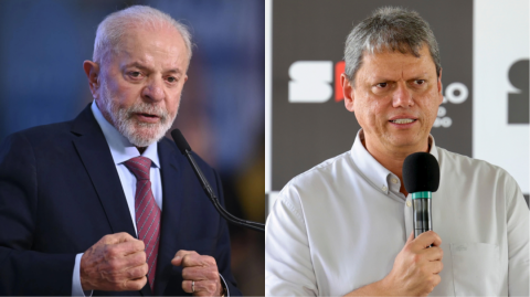 Tarcísio é criticado por promessa de indultar Bolsonaro em primeiro ato