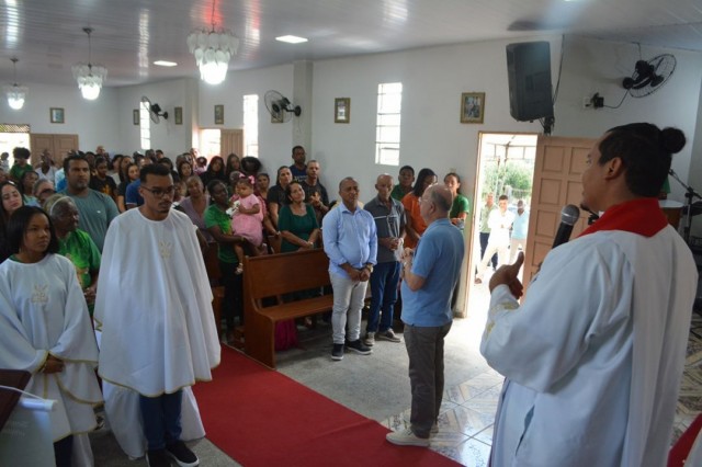 Prefeito participa de missa dedicada ao padroeiro do povoado Terra Dura