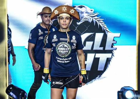 Layze Cerqueira disputa semifinal do GP no Jungle Fight 140