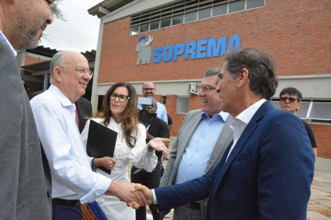 Fábrica da Soprema inaugurada no CIS vai gerar 200 empregos