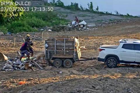 Vigilância eletrônica será aliada no combate ao descarte de entulho