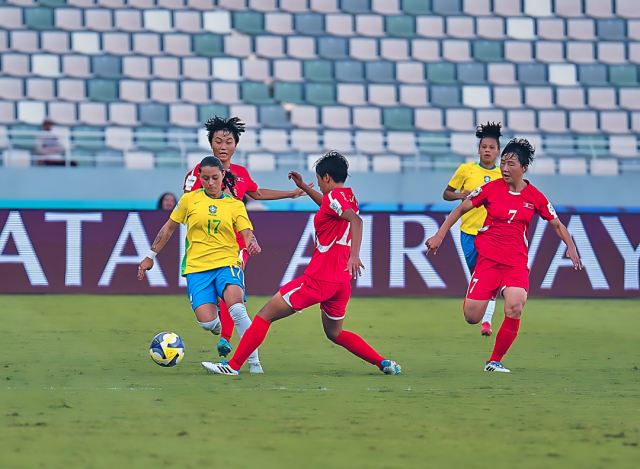 Brasil sucumbe à Coreia e cai na semifinal sub-17