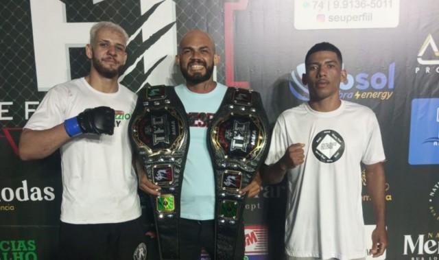 Atletas da equipe feirense Makas Fight conquistam cinturões no Tigre Fight Combat em Seabra