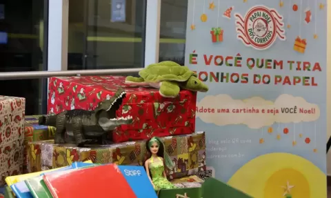 Campanha Papai Noel dos Correios é lançada nesta sexta (7)