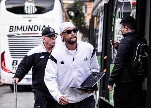 Neymar reforça o Santos em duelo decisivo contra o Flamengo no Maracanã