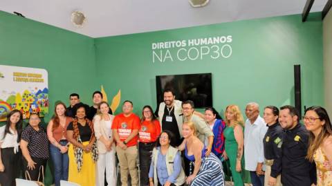 Bahia marca presença na COP30 ao exportar modelo de proteção em direitos humanos