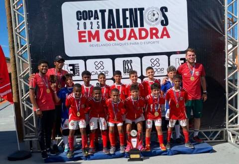 FSA Esporte Clube é campeão invicto da Copa Talentos em Quadra no Sub-11