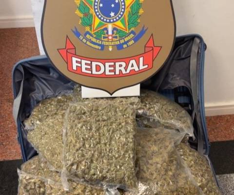 Polícia Federal prende três pessoas por tráfico de drogas no Aeroporto de Salvador