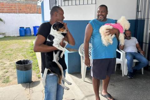 Saúde oferta vacinação antirrábica no Feira em Ação e na Unex neste sábado (29)